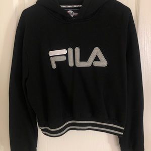 Fila cropped hoodie